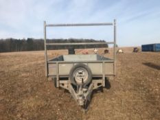 Ifor Williams LM105G 10ft 2.7t trailer Drop sides, ladder rack, c/w pair ramps