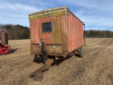 Single axle beaters trailer. NO VAT.