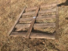 Wooden gate 5ft