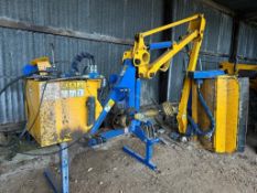 2019 Bomford Protrim Kestrel Evo E 5.0 hedgecutter, manual controls. Serial No: B191336