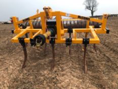 2015 McConnel shakerator 7 leg subsoiler with rear packer. Subsoiler Serial No: M1539507. Packer Ser