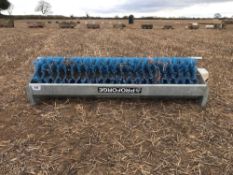 Proforge 2m yard brush. Manual available in office.