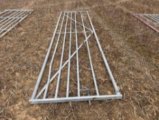 Galvanised gate 14ft