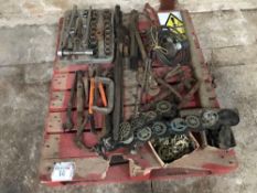 Quantity workshop tools, Stilsons etc
