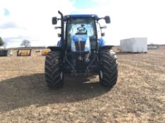 2013 New Holland T6.175 tractor.40kph Data tagged, Adblue, front linkage. On 480/65R28 front and 600