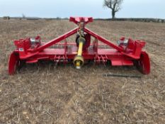 2014 Kongskilde Power Till 3000s 3m power harrow. New tines in 2023. Serial No: 401402248. Manual av