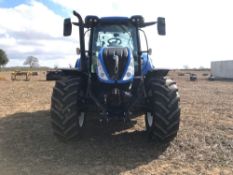 2020 New Holland T6.180 dynamic command tractor.40Kph. Data tagged, Ad Blue, front linkage, toolbox.