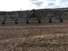 Krone 6 rotor tedder KW 7.70/6x7. Serial no: 394221