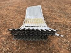 Quantity of corrugated roofing sheets
