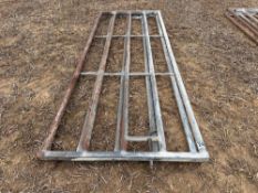 2.No Heavy duty galvanised gate 10ft 8inch