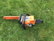 Stihl MS170 chainsaw