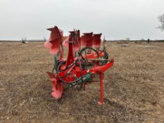 Kverneland LD85 4 furrow reversable plough. Shearbolts. Manual available in office.