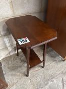 Mahogany coffee table. No VAT