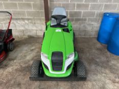 Viking T4 MT 4097 SX ride on petrol mower. Manual and key available in office.
