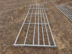 Galvanised gate 14ft