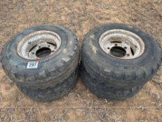 4No - 6 stud wheels on 10.5/85-15.3