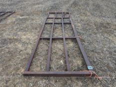 Metal barrier 13ft