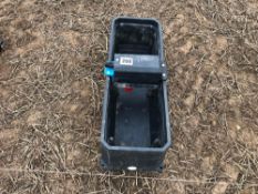 Plastic water trough