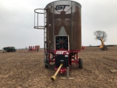 Opico 335XL grain dryer. Gas fueled, PTO driven, hydraulic discharge, last worked in harvest 2024. R