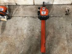 Stihl HS45 petrol hedge cutter. Manual available in office.