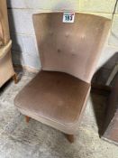 Fabric chair. No VAT