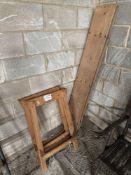 Wooden decorators table. No VAT