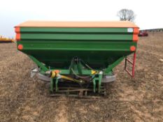 Amazone ZA-M1200, 24m fertiliser spreader with hydraulic border limiter c/w 2No. S500 hopper extensi