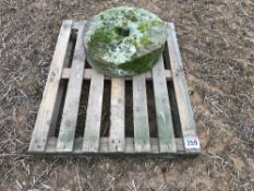 Mill stone wheel. Diameter: 0.65m