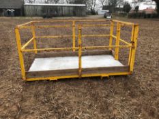 Homemade safety platform