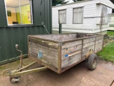 Wooden Trailer - (Leicestershire)