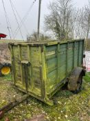 Wooden Pig Trailer - (Bedfordshire)