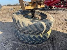Pair of Michelin Tyres 480/80R46 - (Cambridgeshire)