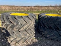 Set of 4 Michelin 620/70R38 - (Cambridgeshire)