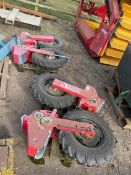 Agricola Drill Wheels - (Cambridgeshire)
