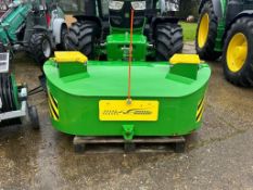 2015 Agriweld 1400kg Front Weight - (Norfolk)