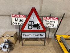 Quantity farm warning signs