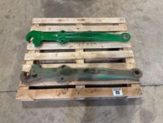 John Deere 8210 right lower link arm (new) and left lower link arm (used)