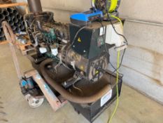 2015 Stamford 17kVA generator with 4 cylinder Lister Petter diesel engine. Hours: 1,753. Serial No: