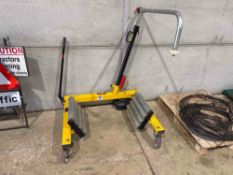 2014 Gothia Redskap tyre changing trolley. Serial No: G14719