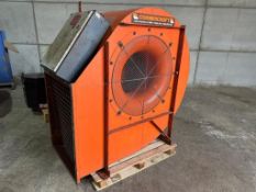 Typhoon cyclone 3 phase fan unit. Serial No: 09485