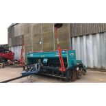 1997 Moore System 4m box drill. C/w control box. Serial no: 4455.