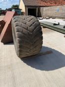 3No. Trailer Flotation Tyres - (Norfolk)