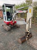 2010 Takeuchi TB016 Mini Digger - (Norfolk)