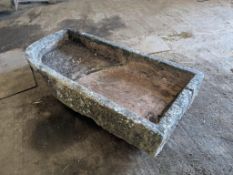 Stone Salting Trough - (Nottinghamshire)