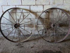 Vintage Steel Wheels - (Nottinghamshire)