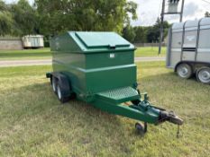 Bailey twin axle fuel bowser with 12v pump, nozzle and filter and ad-blue tank
