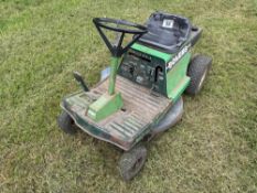 Bolens petrol ride on lawn mower. No VAT