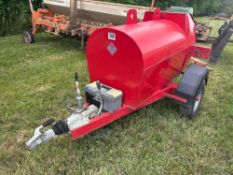Fast tow 500l diesel bowser with 12v pump