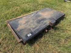 2No Steel 2m x 1m secure doors ​​​​​​​NB: No VAT on this lot