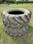 2No Trelleborg 650/60R38 tyres